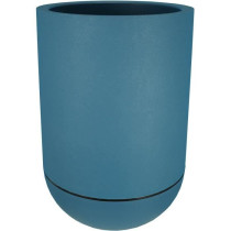 Bac a fleurs rond RIVIERA GRANIT TULIPE - Plastique - Diametre 50 cm -
