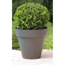 RIVIERA Pot de fleurs Soleilla - Rond - Ø 60 x 53,6 cm - Gris paillet