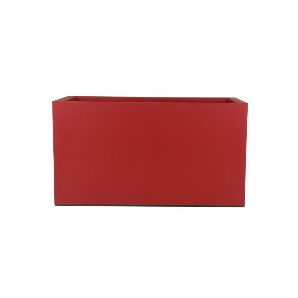 RIVIERA Jardiniere Granit - 80x40 cm - Rouge RIVIERA Jardiniere Granit - 80x40 cm - Rouge
