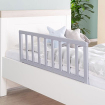 Barriere de Lit en Bois 90 cm ROBA - Protection Anti-Chute pour Bébé