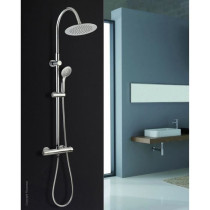 ROUSSEAU Colonne de douche avec robinet mitigeur thermostatique Suhali