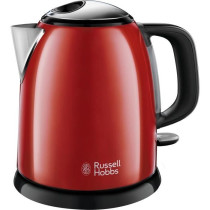 Bouilloire Compacte Rouge - RUSSELL HOBBS 24992-70 - Capacité 1L - Fi