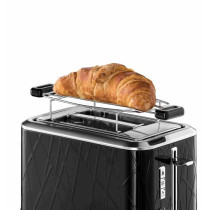 Grille-Pain - RUSSELL HOBBS - Structure Noir - 1500 W - Fentes extra l