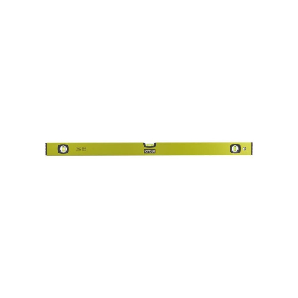 Niveau bulle - RYOBI - 80 cm - précision 0,5 mm/m - 3 fioles - aimant