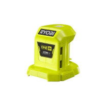RYOBI - Chargeur USB 18V ONE+ - 2 ports USB pour charger a partir d'un
