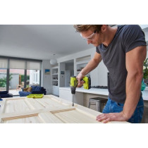 RYOBI - Perceuse-visseuse compacte 18V ONE+ - 2 batteries lithium+ 2,0