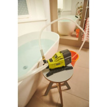 RYOBI - Pompe de transfert 18V ONE+ - 1 500 L/h - aspiration 2,5 m + t