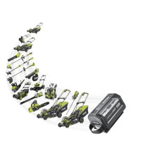 RYOBI - Tondeuse tractée 36V MAXPOWER - Brushless - Ø coupe 51 cm +