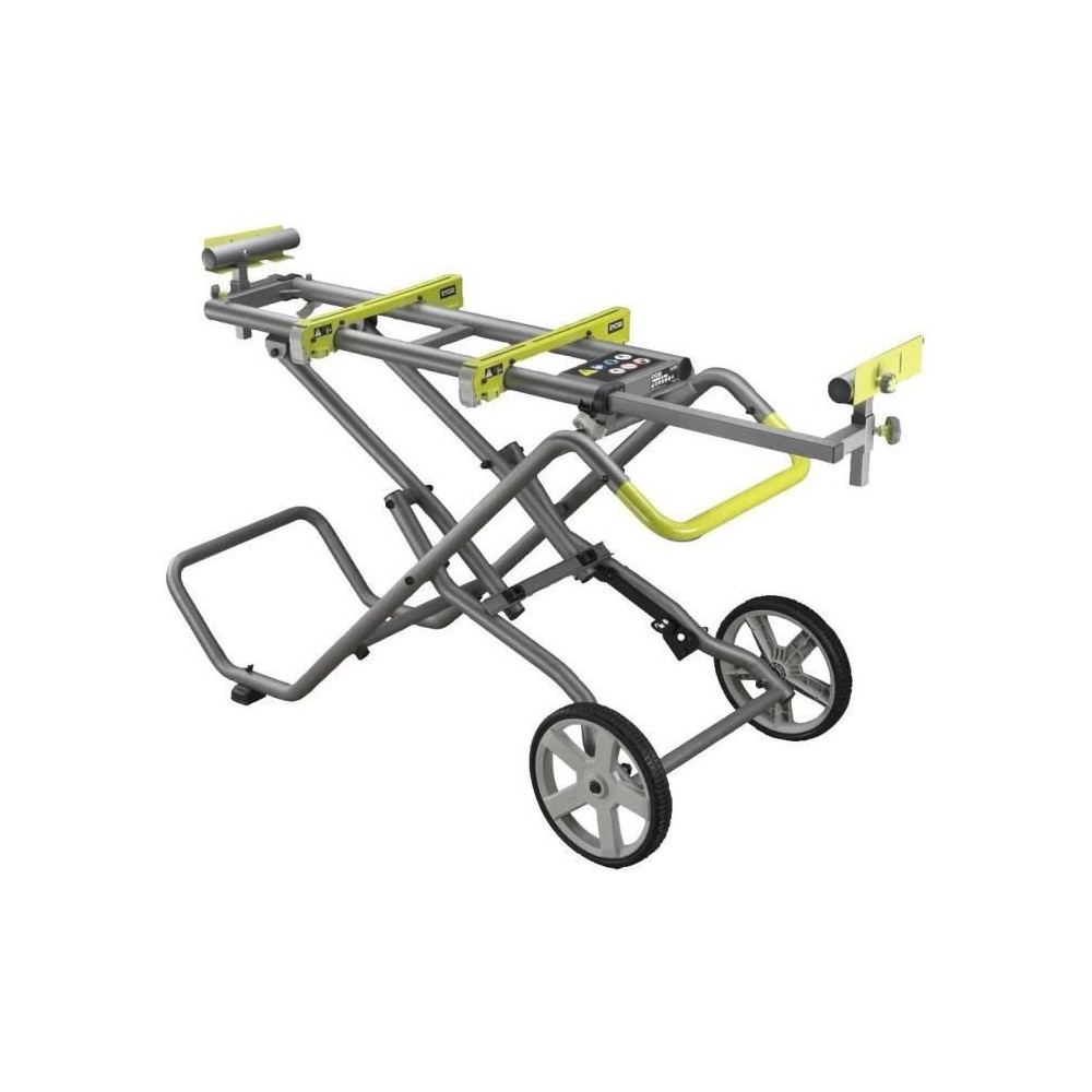 RYOBI - Support universel a roulettes pour scie a coupe d'onglets - aj