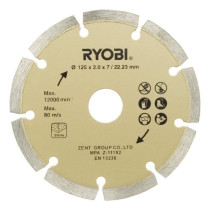 RYOBI - Meuleuse d'angle 800 W diam. 125 mm - 12 000 tr/min + sac, dis