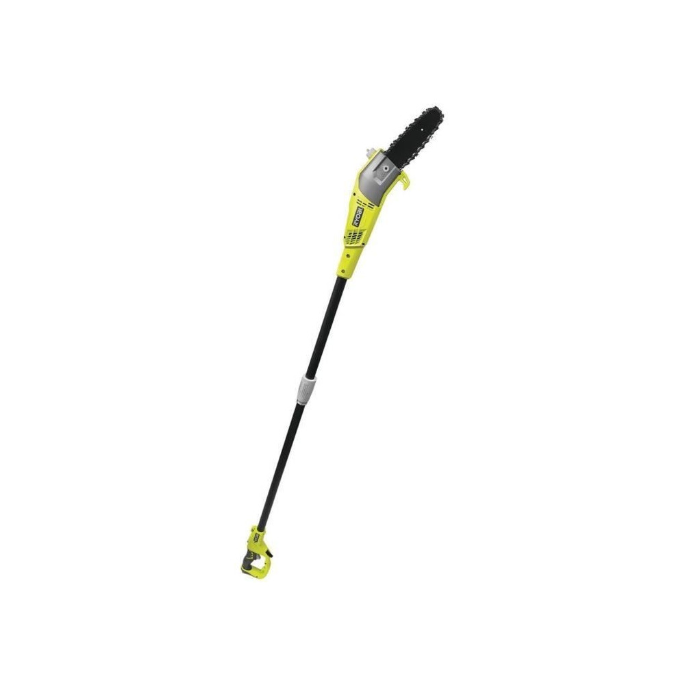 RYOBI - Elagueur sur perche 750 W - guide 20 cm incliné a 15°- 10 m/