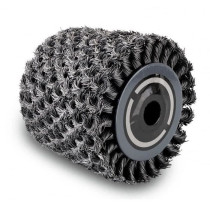 SCHEPPACH Brosse a fibre métallique torsadée pour le rénovateur/sur