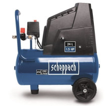 Compresseur d'air horizontal Scheppach HC30o - 24L - 110 W - 8 bars (L