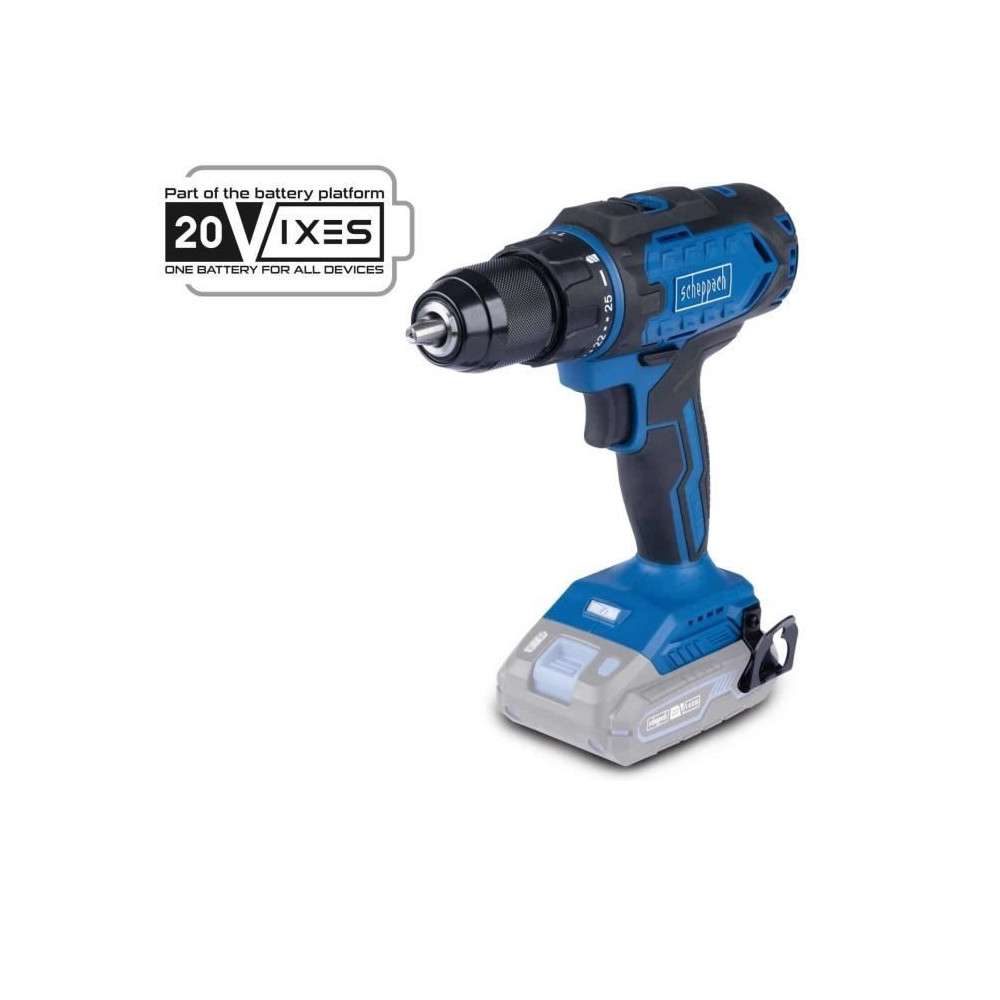 Perceuse visseuse sans fil C-DD45-X - 45 Nm mandrin 13mm - SCHEPPACH 2