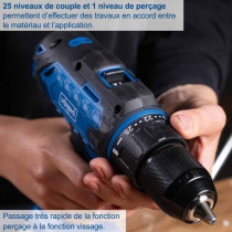 Perceuse visseuse sans fil C-DD45-X - 45 Nm mandrin 13mm - SCHEPPACH 2
