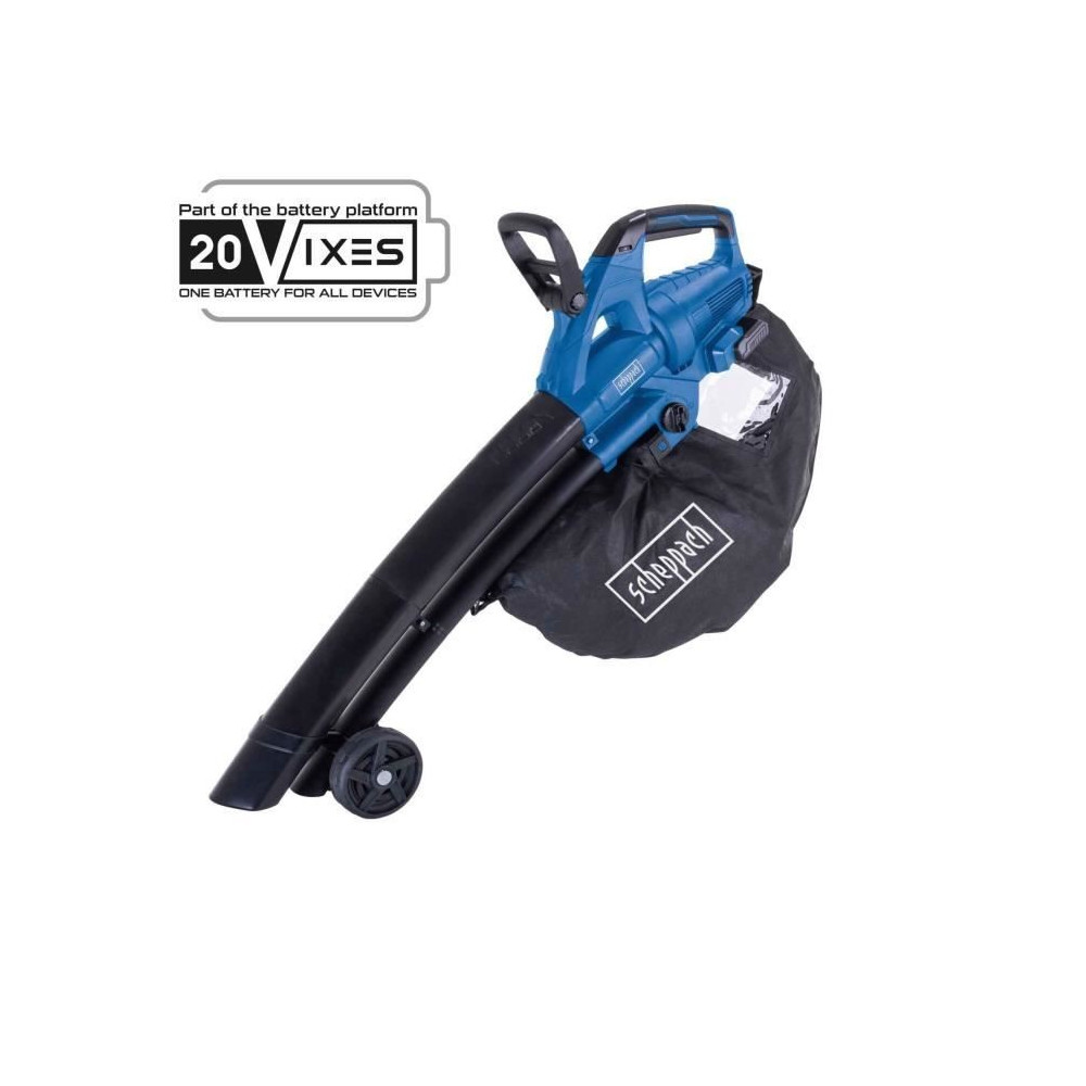Souffleur / Aspirateur et Broyeur sans fil BC-BLV720-X - 2 poignées +