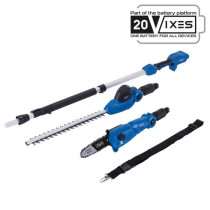 Elagueuse 18cm + Taille-haies 41cm sans fil C-PHTS410-X - téléscopiq