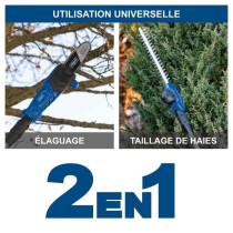 Elagueuse 18cm + Taille-haies 41cm sans fil C-PHTS410-X - téléscopiq