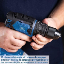 Perceuse visseuse percussion sans fil BC-CD60-X - brushless 60 Nm mand