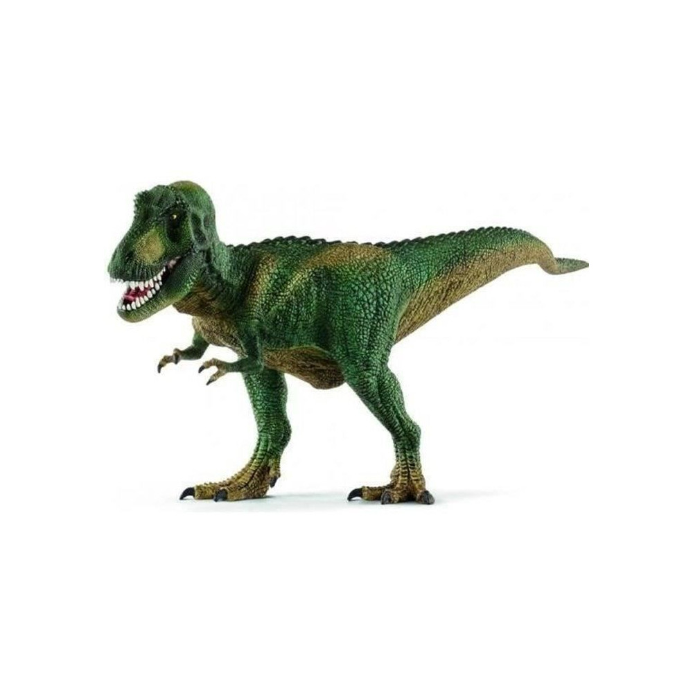 Figurine Tyrannosaure Rex vert, avec détails réalistes, pour enfants