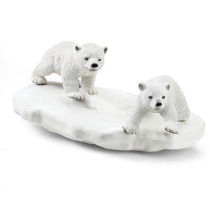 Figurines Glissade des Ours Polaires, Coffret schleich avec 2 figurine