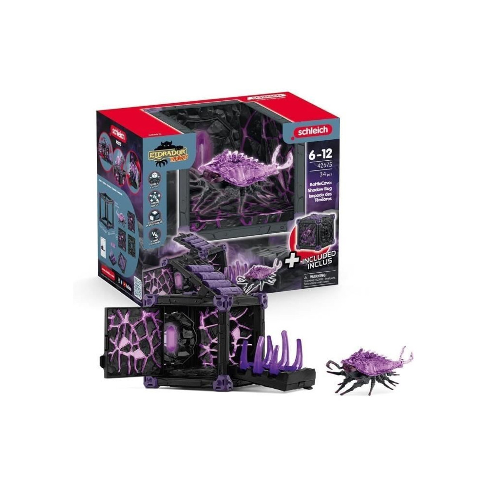 BattleCave Isopode des Ténebres, Extension de l'arene, SCHLEICH 42675