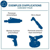 Compresseur de 100 litres a entraînement par courroie - SCHEPPACH - H