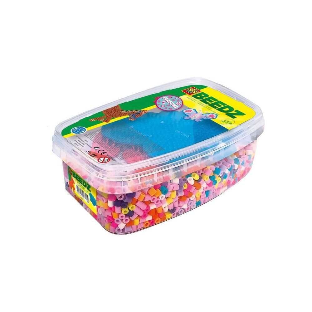 SES CREATIVE - Kit de 5000 perles a repasser parfumées Chevaux et pap