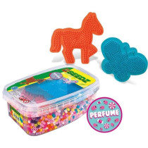 SES CREATIVE - Kit de 5000 perles a repasser parfumées Chevaux et pap