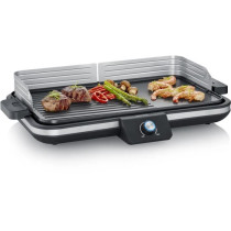 Plancha réglable jusqu'a 230°C - SEVERIN PG8564 - Plaque amovible an