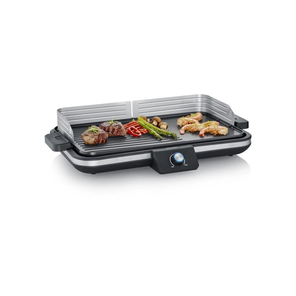 Plancha réglable jusqu'a 230°C - SEVERIN PG8564 - Plaque amovible an