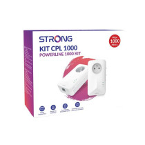 Kit CPL - STRONG - Powerline 1000 Duo - Prise Filtrée - Haut débit j