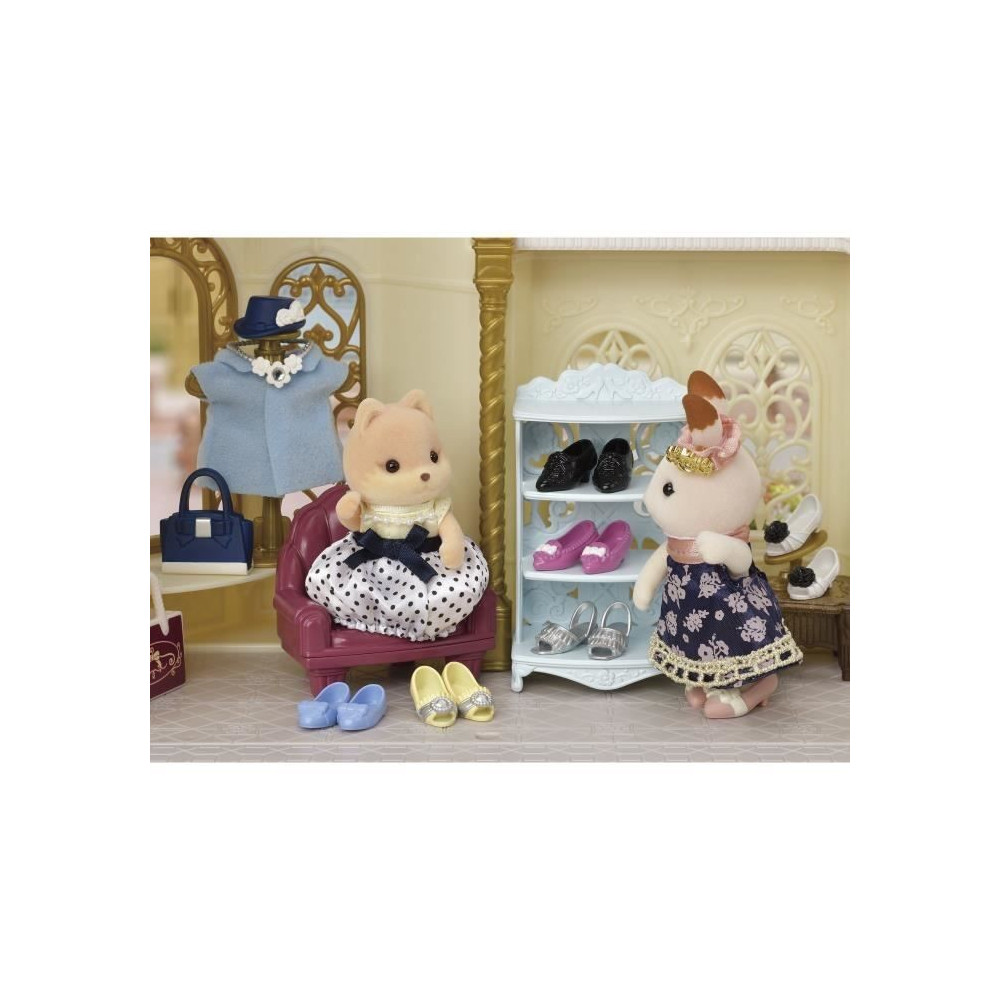 Figurines vente miniatures - SYLVANIAN FAMILIES - La valisette de mode et grande soeur