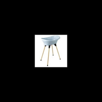 Pack baignoire THERMOBABY VASCO 5 en 1 Fleur bleue - Fabriqué en Fran