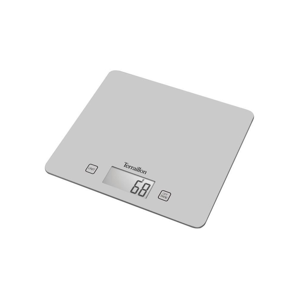 Balance de cuisine électronique - TERRAILLON - T1040 SILVER - Capacit