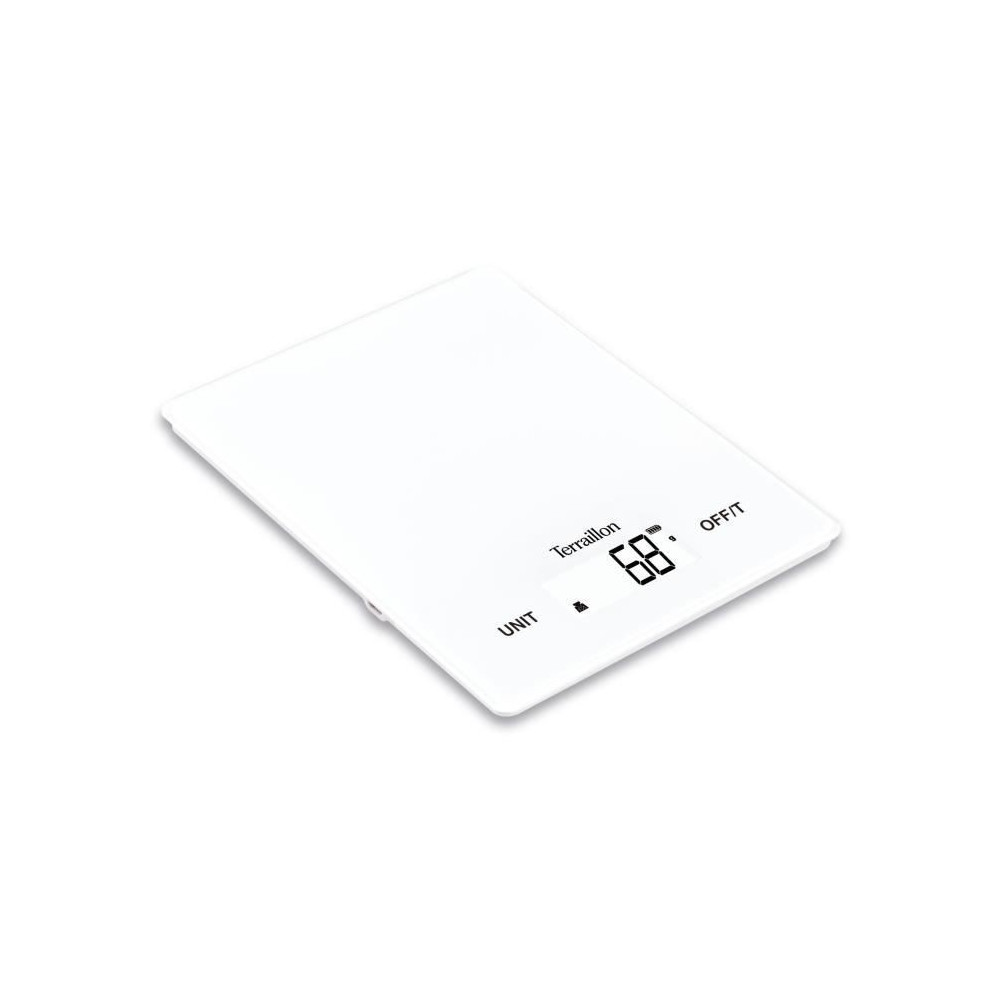 Balance de cuisine électronique - TERRAILLON - Smart USB-C Blanc - Ca