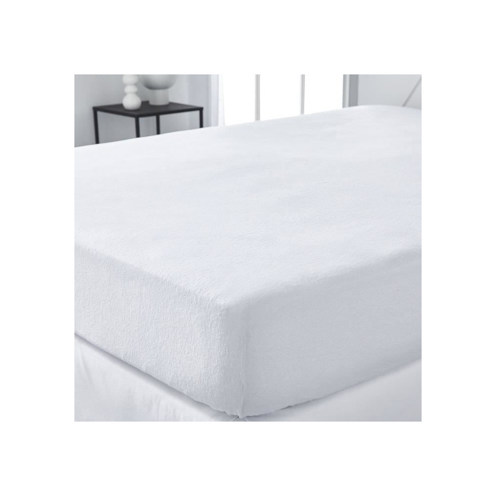 Protege matelas absorbant - TODAY - Essential - Pour lit 2 personnes -