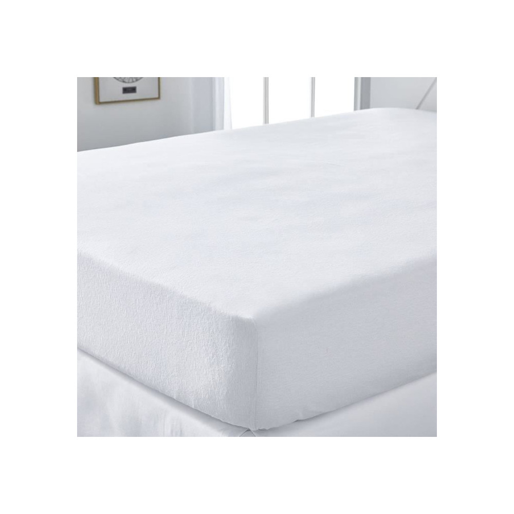 Protege matelas absorbant - TODAY - Essential - Pour lit 2 personnes -