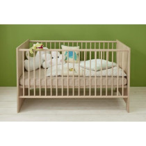 Chambre bébé Trio : Lit 70 x 140 cm + Commode a langer + Armoire OLI