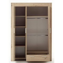 Chambre bébé Trio : Lit 70 x 140 cm + Commode a langer + Armoire AHO