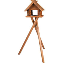 TRIXIE Mangeoire bloc oiseaux avec pied Natura en pin - 47 x 40 x 36 c