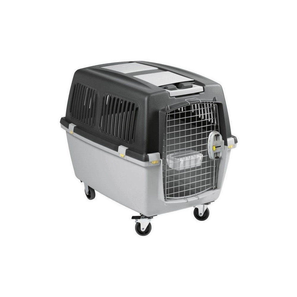 Box de transport - KERBL - Gulliver Mega - 81 x 61 x 60 cm - Gris
