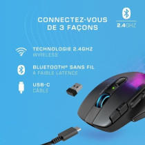 Souris gaming sans fil - TURTLE BEACH - Kone XP Air - Avec station de