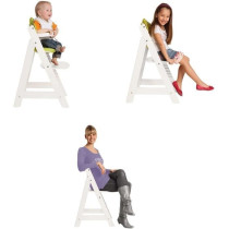 Chaise Haute Évolutive Sit Up III en Bois - ROBA - Réglable en Haute
