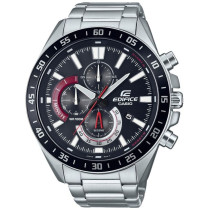 Montre CASIO EDIFICE en acier inoxydable, gris - Etanche 10 ATM - Mouv