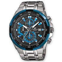 Montre en acier inoxydable EDIFICE CASIO - Gris - Quartz - Etanche 10