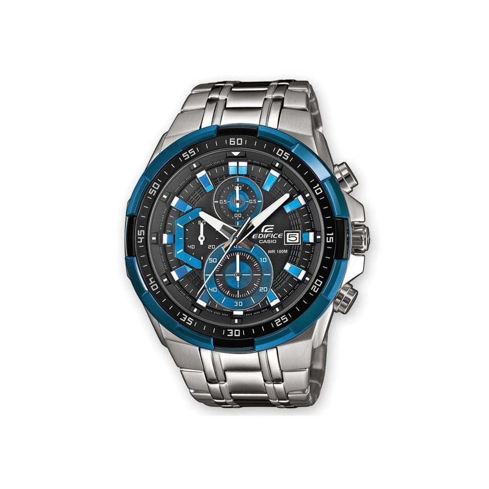 Montre en acier inoxydable EDIFICE CASIO - Gris - Quartz - Etanche 10