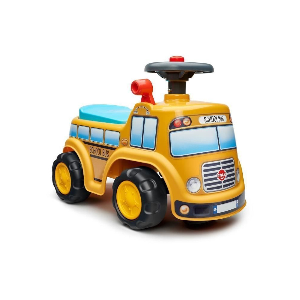 Porteur - FALK - School Bus - Assise ouvrante - Volant directionnel -