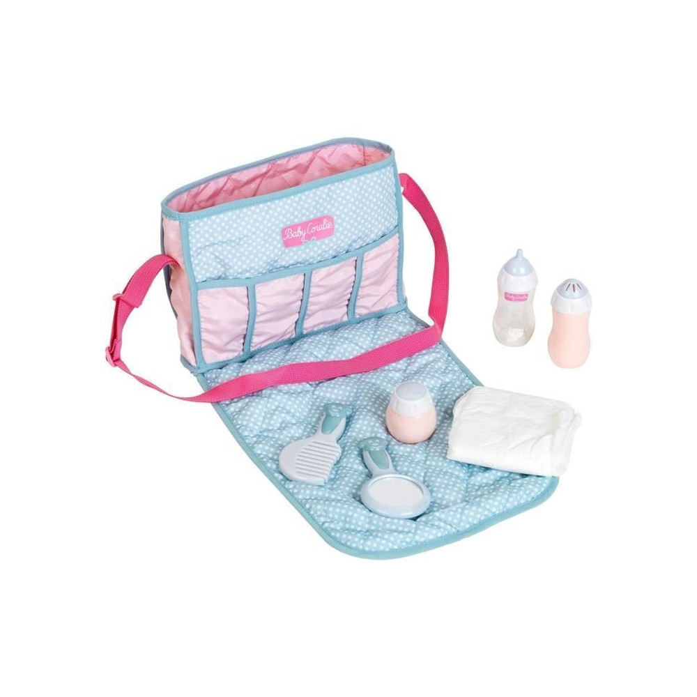 Sac a langer pour poupons Princess Coralie - KLEIN - 7 accessoires de
