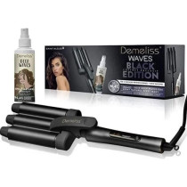 Fer a boucler Saint Algue Coffret DEMELISS WAVEs BLACK + soin spray wa